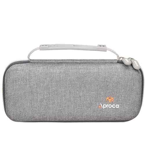 Aproca Grey Hard Travel Storage Case, compatible with Waterpik WF-02 Cordless Water Flosser and Accessories