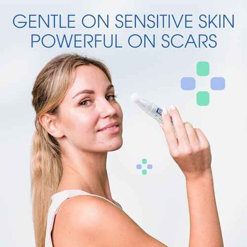 100% Silicone Scar Gel Cream Serum ? Ultra-Soft Brush Applicator for Gentle Scar Therapy After Cosmetic Procedures, Facial Peels, Surgical, Acne, Burn & Keloid Scars ? Hypoallergenic & Fragrance Free