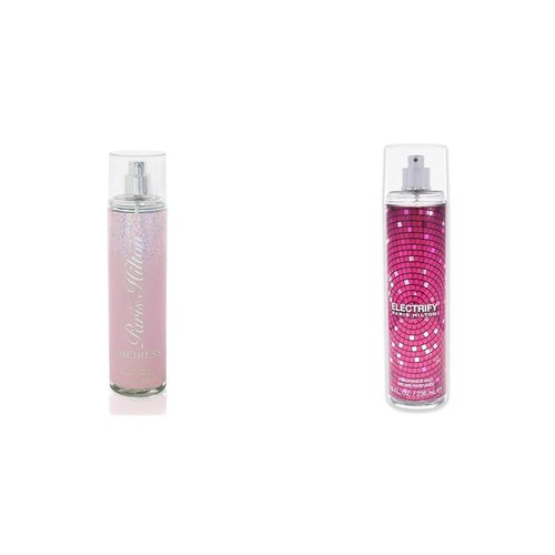 Paris Hilton Heiress & Electrify Women 8 oz Fragrance Mist Sprays