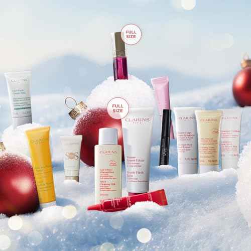 Clarins 12 Days of Beauty Favorites | 12-Piece Advent Calendar | Limited Edition | $212 Value