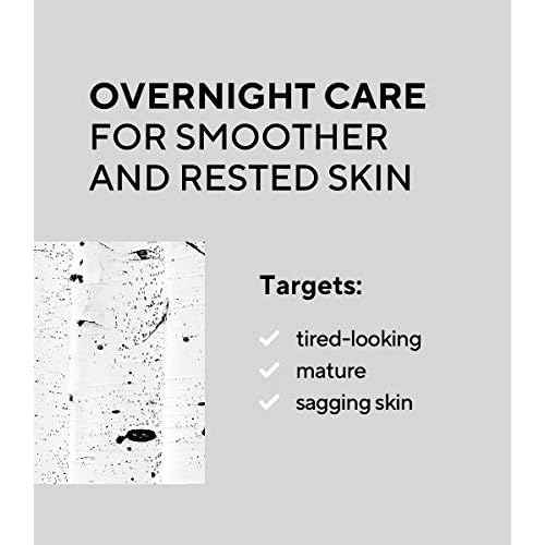 M?DARA Organic Skincare | Time Miracle Total Renewal Night Cream - 50ml, With multi-molecular Hyaluronic Acid and balancing Physio-Zinc, Based on Northern Birch Water, Vegan, Ecocert certified.