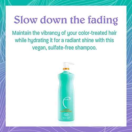 Malibu C Hydrate Color Wellness Duo - Hydrating Shampoo and Conditioner Set for Color-Treated Hair - Extends Color Vibrancy and Longevity - Vegan & Sulfate-Free Hair Care