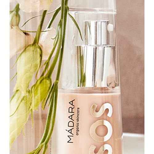 M?DARA Organic Skincare | SOS Hydra Repair Intensive Face Serum - With Northern Peony, Linseed And Hyaluronic Acid, For Dry, Dehydrated Skin, Dermatologically Tested, Vegan, 1 oz