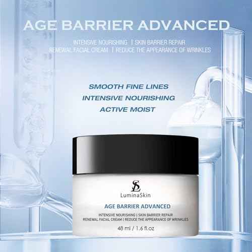 Age Barrier Advanced Cream - Fix & Renewal Facial Cream - Hydrating Face Moisturizer, Anti Aging & Skin Barrier Repair Face Cream