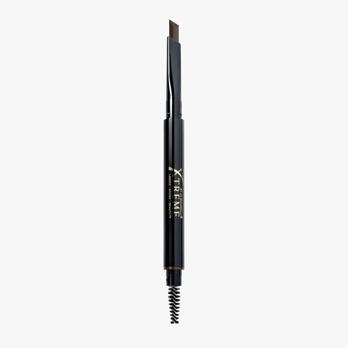 Xtreme Lashes Arch Defining Brow Pencil, Medium Brown, Waterproof, Smudge-Proof, Long-Lasting Makeup, Vegan, Angled Tip Eyebrow Pencil with Spoolie