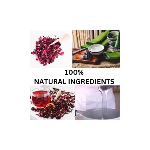 LE SHEA Hibiscus & Rose Water Spray with Aloe Vera, Rose Oil, All Natural Hydrating Facial Mist, Refresh Moisturize Hair Beard Braid Dreadlock Loc Condition Skin Body Face Rosewater Leave In 8.7 oz