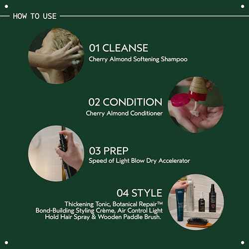 Aveda Cherry Almond Softening Shampoo | Gentle Daily Shampoo | for Normal to Dry Hair | 97% Naturally Derived* | Silicone Free | Iconic Cherry Almond Aroma of Tonka, Orange, Ylang Ylang