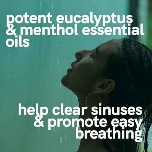 Zensah Sport Shower Steamers - Relaxing Aromatherapy, USA Made with Natural Eucalyptus Essential Oil, Travel Friendly, Unique Birthday Gifts for Self Care, Colds, and Muscle Recovery for Women and Men