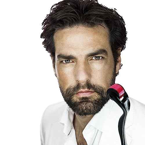 Derma Roller |540 Titanium Needles| Beard Derma Roller Hair Men, Beard Roller For Men and Women