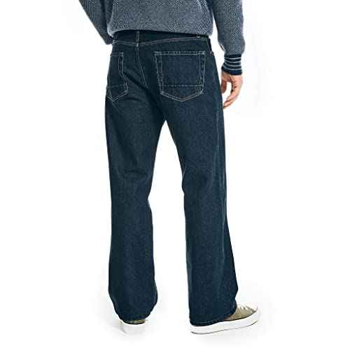 Nautica Men's Loose Fit 5 Pocket Jean Pant