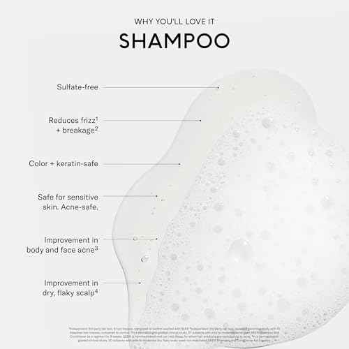 SEEN Shampoo - Scented - Non-Comedogenic & Hair Shampoo- Dermatologist-Developed - Safe for Sensitive & Acne Prone Skin
