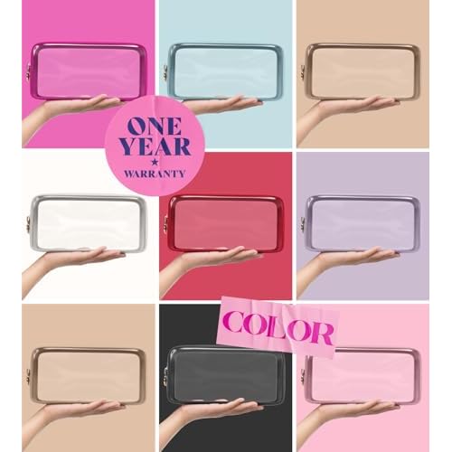 Clear Makeup Bag Zipper Pouch, Transparent Cosmetic Case Organizer, TSA Approved Travel Toiletry Case, Travel Accessories Essentials Makeup Tote for Women, Small Cute Make up Bag for Purse - Sand