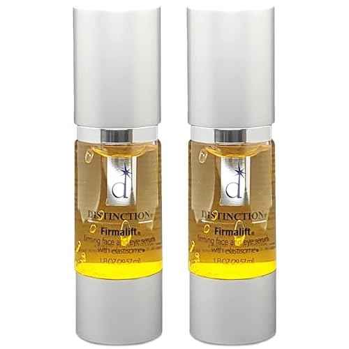 Distinction Firmalift Firming Face & Eye Serum ? Anti Aging Serum Lotion Cream and Moisturizer | Helps Reduce the Appearance of Fine Lines and Wrinkles, Soothes (1 Fl Oz, 2 Pack)