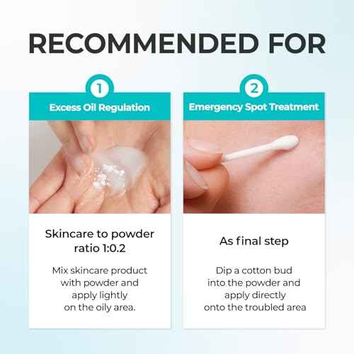 numbuzin No.1 Powder | Pantothenic B5 Active Drying Powder | Spot Treatment Acne, Pantothenic Acid, Niacinamide, Madecassoside | Excess Oil Control, Flattens Cystic Acne, Breakouts | 0.24 oz.