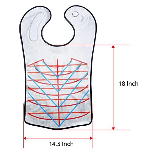PERFEHAIR Hair Cutting Collar Tool, Salon Hairdressing Hair Dye Cape with Angular & Straight Cutting Guidelines, Waterproof
