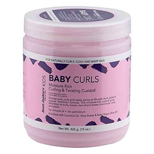 Aunt Jackie¡¯s Kids Hair Care Bundle ? 5 Full-Size Products for Easier Combing, Styling & Nourishing Hair ? Made with Natural Herbal & Botanical Ingredients (12 oz, 15 oz, 8 oz)