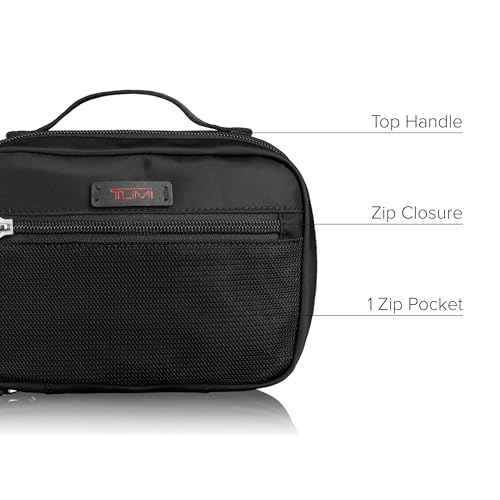 TUMI Women's Accessory Pouch Small, Black, One Size