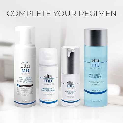 EltaMD Skin Recovery Amino Acid Foaming Cleanser, Gentle Face Cleanser for Sensitive Skin, Proven to Gently Remove Makeup and Sunscreen,Fragrance Free and Noncomedogenic, Foaming Face Wash, 5 oz