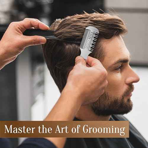 Fac?n Razor Comb for Hair Cutting - Professional Hair Cutting Comb Kit with 12 Replacement Blades, Double Edge Shaper for Salon & Home, Premium Styling Thinning Texturizing Split Ends Trimming Razor