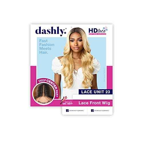 Sensationnel Dashly HD Lace Front Wig - LACE UNIT 23 (Color:CHUNKY HIGHLIGHT 30)
