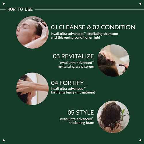 Aveda Invati Ultra Advanced Exfoliating Shampoo Light | Step 1 of 4 | Reduces Hair Loss by 77% | for Fine to Medium Thinning Hair Types | Normal to Oily Scalp | 95% Naturally Derived*