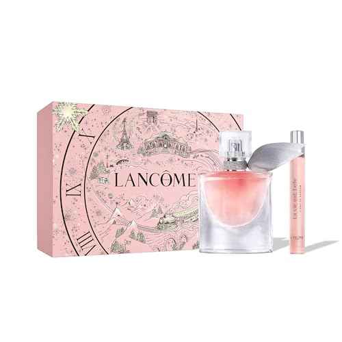 Lanc?me La Vie Est Belle Holiday Gift Set - Full-Size Refillable La vie est belle Eau De Parfum Spray 1.0 fl. Oz, Purse Spray 0.34 fl. oz.- Limited Edition Gift Set for Women