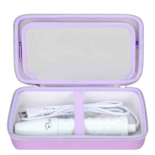 FBLFOBELI Hard Storage Case Compatible with NuDerma/for Houzzi/for Signstek/for APREUTY/for FAZJEUNE/for NewWay Professional Clinical Portable Handheld High Frequency Skin Wand Machine (Purple)