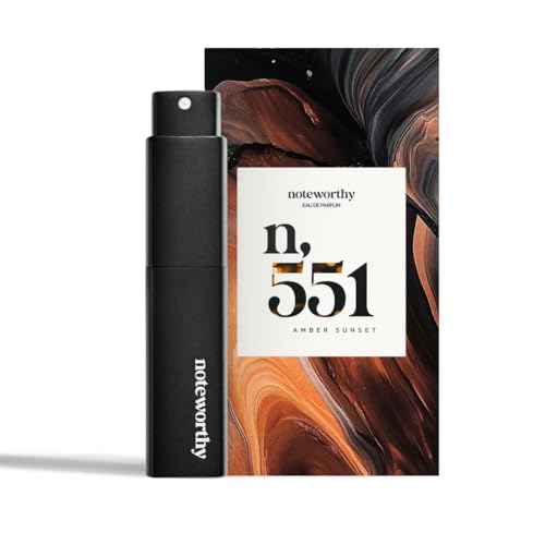 Noteworthy n,551 Santal Cashmere Eau De Parfum ? Lily of the Valley, Amber, Sandalwood | Long-lasting Unisex Perfume for Women & Men (Travel)