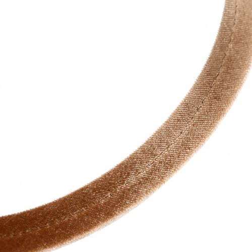 6Pcs Velvet Headbands Women's Hair Head Bands Padded Headbands 1.7cm Solid Color Hairband Fashion Headwear, Girls Women Hair Accessories (6-PACK A, One Size)