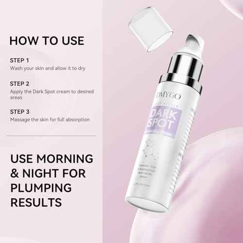 Dark Spot Remover for Face, Dark Spot Corrector for Age Spot Sun Spot Brown Spot Melasma Uneven Skin Tone, with Vitamin C and Hyaluronic Acid for Women and Men, 1.7 FL OZ