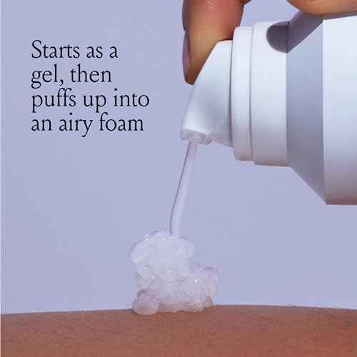 Billie SkyFoam Shave Gel - Lavender Milk Scent - Water-activated Foam - Made With Aloe & Cucumber - For A Close, Smooth Shave - 6.7 fl oz