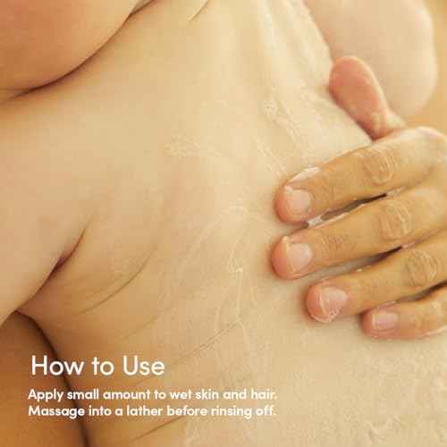 Evereden Tri-Water 2-in-1 Cooling Baby Shampoo and Body Wash: Gentle Cleansing with Coconut, Oceanic Glacial, and Aloe Waters | Soothing