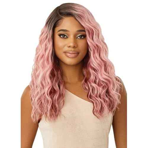 Outre Lace Front Wig - Melted Hairline - Caress (DR2/FROSTED ASH BLONDE)