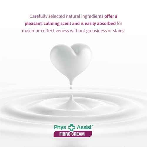 PhysAssist Fibromyalgia Cream Deep Soothing for Body, Back, Neck, Feet, Legs, Hands. 3 jars of 4 OZ (12 OZ)