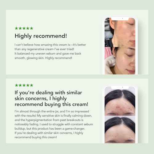 31% Reduction in Sebum & 15.5% High-Dose D-Panthenol ? Calms Redness, Repairs Skin Barrier & Locks in Hydration ? With Heartleaf Extract & Hyaluronic Acid ? Korean Skincare Top Barrier Cream