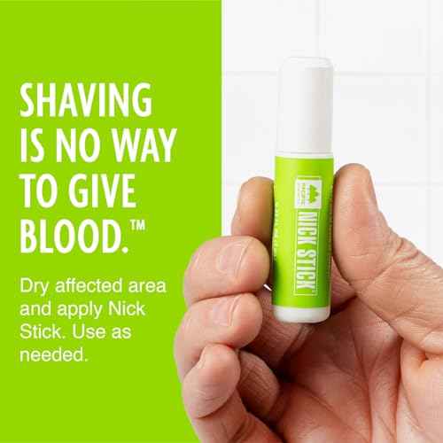Pacific Shaving Company Nick Stick - A Shave Essential - Puts Nicks in Their Place - Liquid Roll-On Applicator, Dries Clear - With Vitamin E & Aloe Vera (0.25 Oz, 6 Pack)