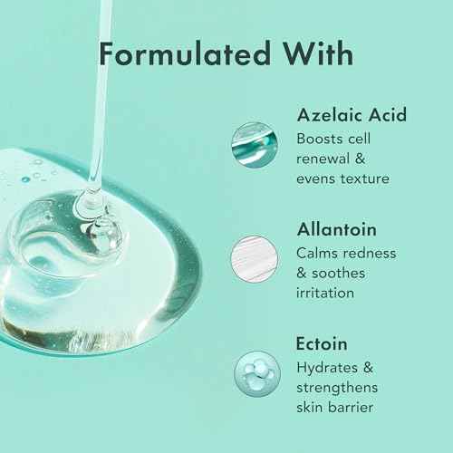 Rael Microcrystal Serum, Miracle Clear PM 2000 ? Azelaic Acid for Face, Pore Minimizer, Hydration, Korean Skin Care (1.08 fl oz)
