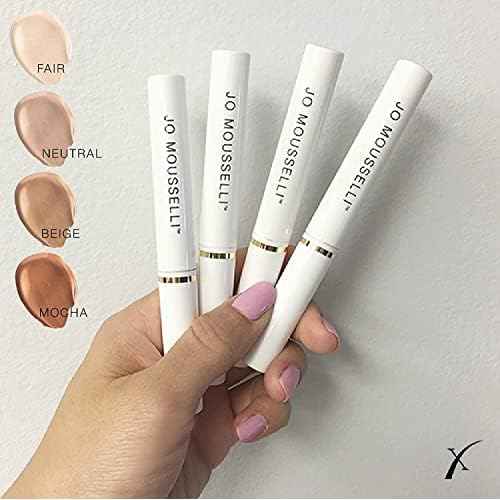 Xtreme Lashes Skin Renewing Cream Concealer Collection, Fair, Neutral, Beige, Mocha, 0.08 Fl Oz (Pack of 4), Face Makeup, All Skin Types, Medium Coverage, Hydrates, Protects, and Soothes Skin