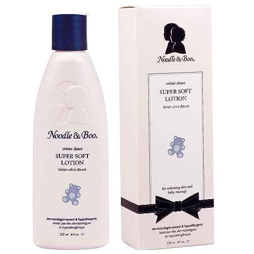 Noodle & Boo Bundle of Joy Newborn Baby Gift Set ; Newborn 2-in-1 Hair & Body Wash, Super Soft Baby Lotion