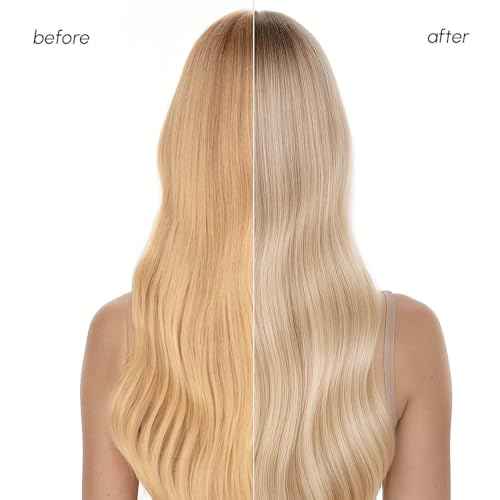 Kit 3 Shampoo,Toning Mask and Argan Oil Blonde Pearl Ivory (Beige)
