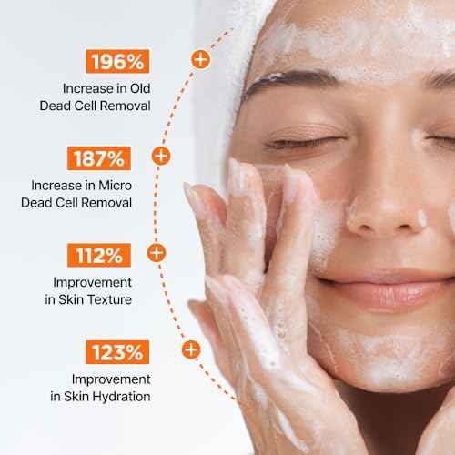 ISOI PHA Mild Deep Cleansing Foam, Gentle Daily Exfoliating Face Cleanser with Hydrating PHA Formula, Deep Cleansing for Sensitive Skin, Korean Skin Care (3.38 fl.oz, 100ml)