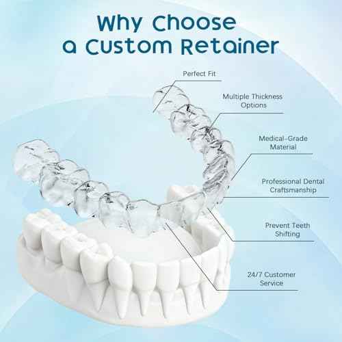 Custom Retainers for Teeth ? Upper and Lower Clear Retainer Set, Precision-Fit Design for Long-Lasting Comfort, Slim, Transparent, and Ideal for Daytime or Overnight Wear (Upper & Lower Set)