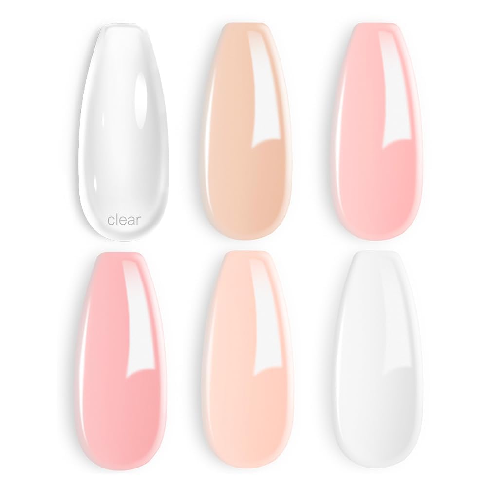 Beetles Gel Nail Polish Builder Nail Gel 5 in 1 15 ML Builder Strengthener Orange Nude Gel Builder Nail Gel Color Hard Gel Gel Beige Builder Gel Building Extension Nail Gel Cover Gel