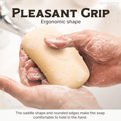Carolina Castile Soap Vegan Castile Bar Soap ? Variety Pack of Natural Soap for Men, Women, and Kids ? Gentle, Hydrating Castile Bars with Organic Cocoa Butter and Olive Oil, 5 Oz. Each