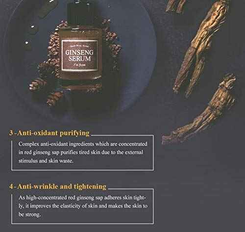 [I'M FROM] Ginseng Serum, 30ml, elasticity, anti-wrinkle, 7.98% ginseng extract