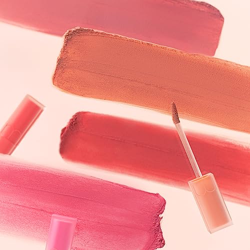 rom&nd BLUR FUDGE TINT 16 Burnt Orange - Velvety Matte K-Beauty Lip Stain for Soft Blurred Lips, Non-Drying, Long-Lasting Korean Lip Makeup