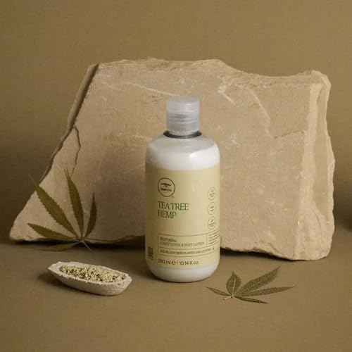 Tea Tree Hemp Restoring Conditioner & Body Lotion, 2-in-1 Hydration, For All Hair Types