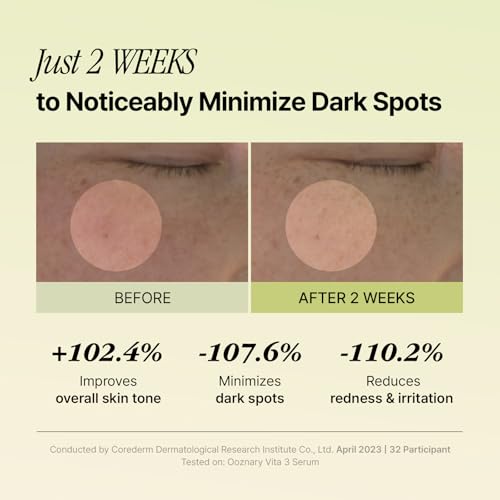 Vita 3 Serum with Vitamin C Derivatives and Niacinamide plus Glutathione for Uneven Skin Tone & Dull Skin | Korean Skin care | 1.69 fl.oz 50ml