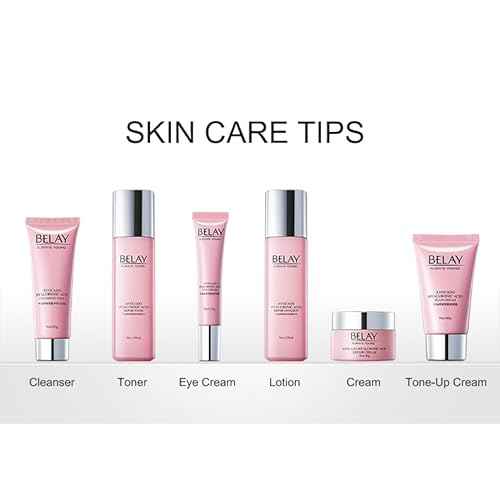 O'KADY 6-Piece Skincare Gift Set ? Avocado & Hyaluronic Acid Collection, Hydrating Cleanser, Toner, Creams & Tone-Up Base ? Daily Moisture Routine for All Skin Types, Holiday Gift for Women