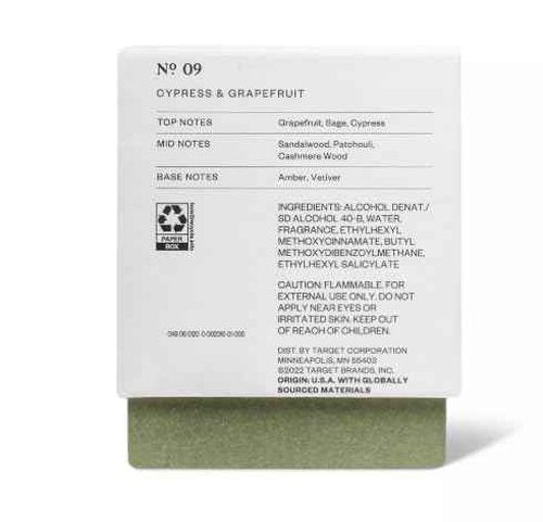 Goodfellow & CO No. 9 Grapefruit & Cypress Men's Cologne - 3.4 fl oz